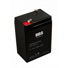 BBS Power VRLA AGM battery 6V 4.5Ah 